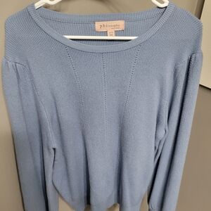 Philosophy Women's Blue Sweater